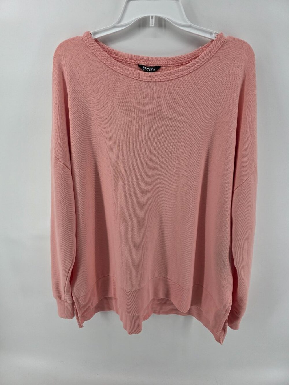 Buffalo David Bitton Pink Crewneck Pullover Sweatshirt – Size XL
